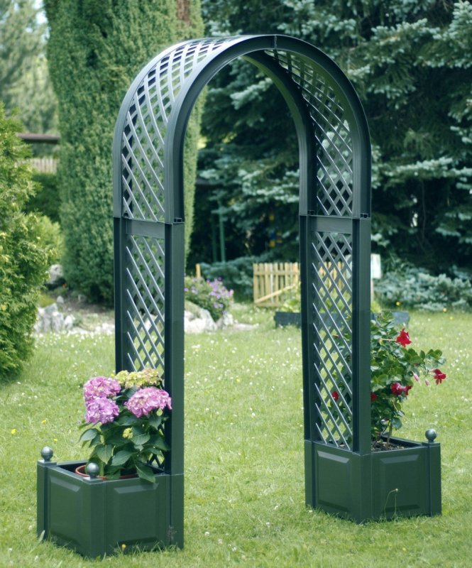 Арка Садовая Concave металлическая 40x135x230 см
