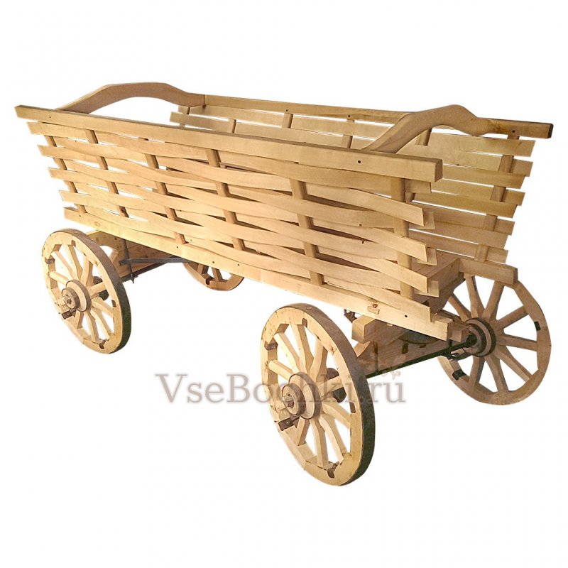 Деревянная телега
