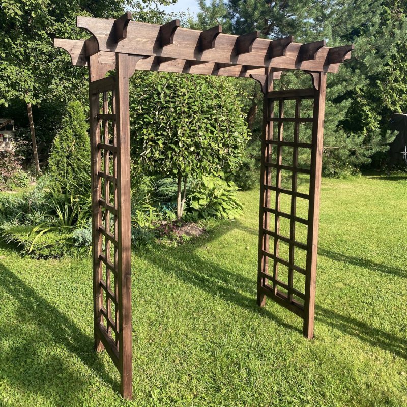 Арка Садовая Concave металлическая 40x135x230 см