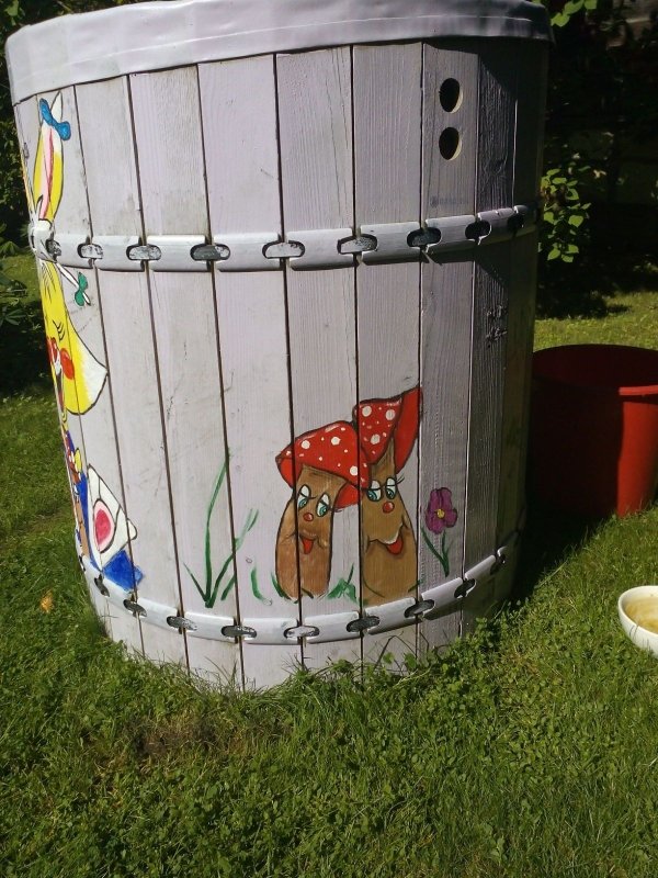 Поделки из бочек