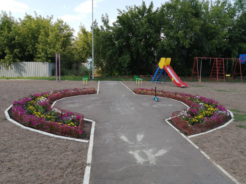 Лучшая клумба Усть-Ижора