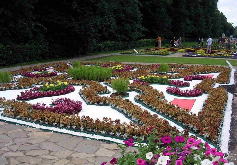 Парковые клумбы