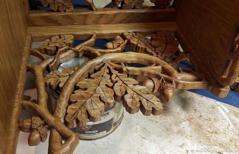 Разделочная доска из карагача