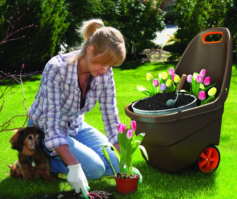 Тележка Садовая Keter easy go XL 62 Л