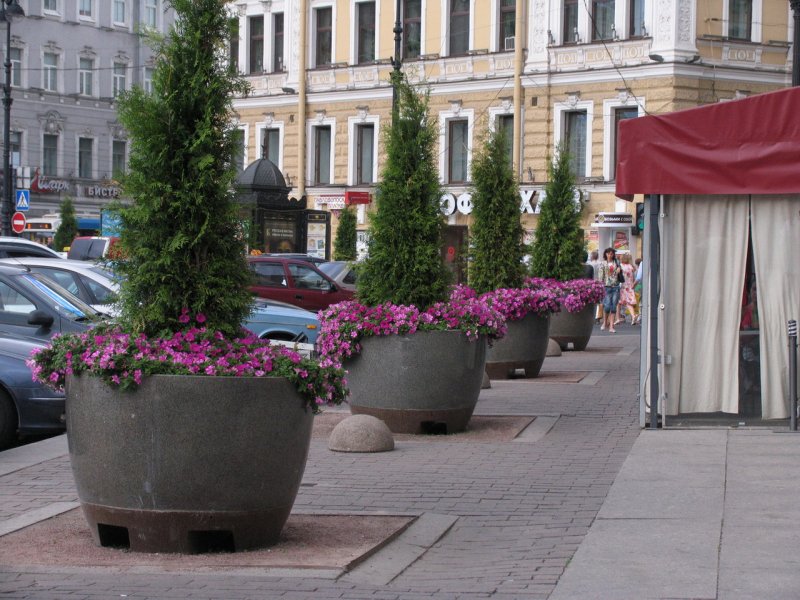 Кадки для деревьев уличные