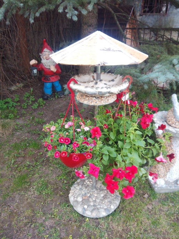 Купальня для птиц Садовая