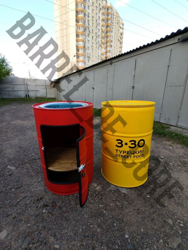 Мойка из бочки на даче