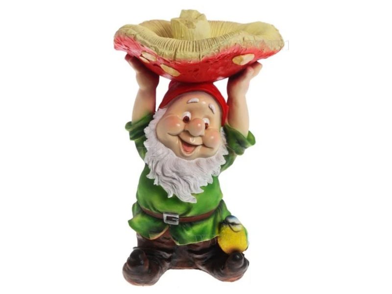 Садовая фигура облик Гном 479 15 см