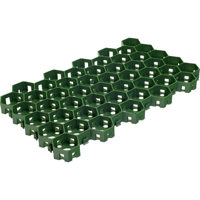 Решетка газонная 55 х 32,5 х3,2 см, микс