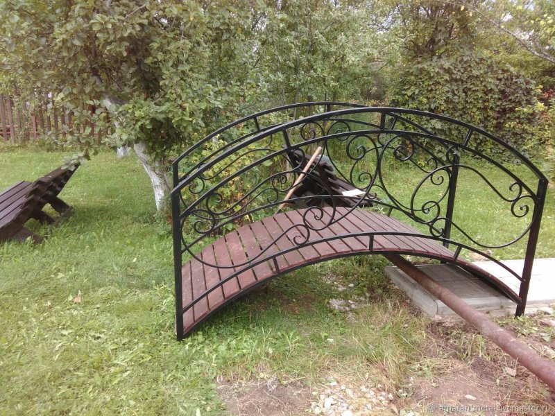 Металлические украшения для сада