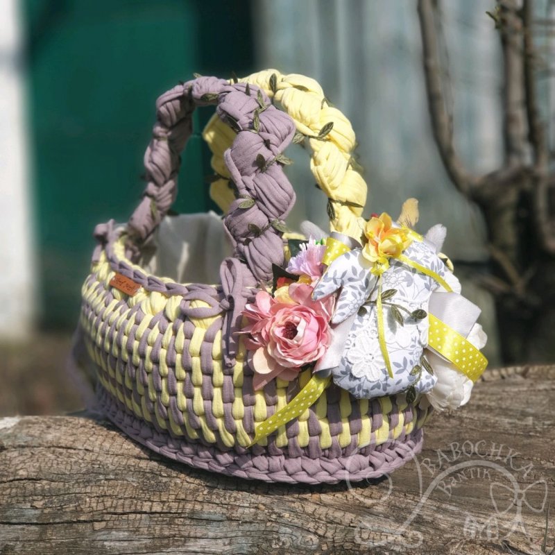 Декорированные корзины