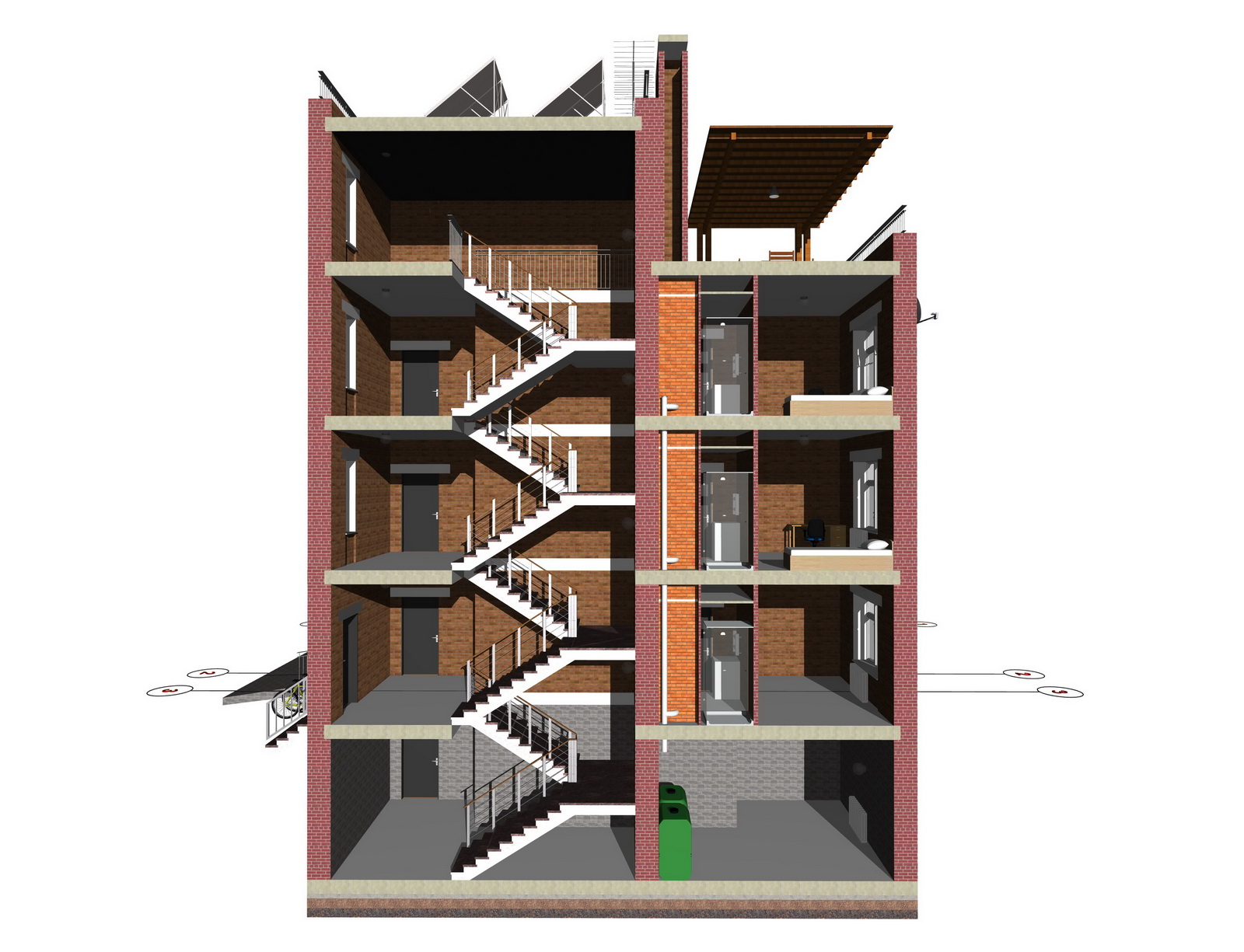 Разрез дома (45 фото) - фото - картинки и рисунки: скачать бесплатно