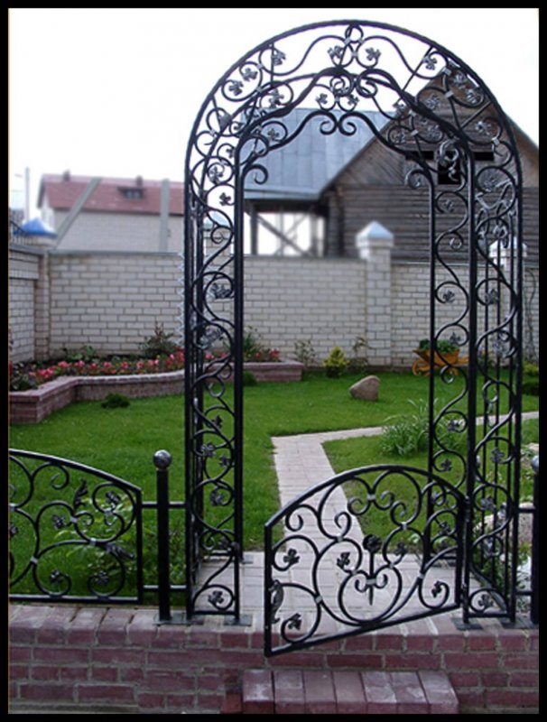 Арка полукруглая металлическая