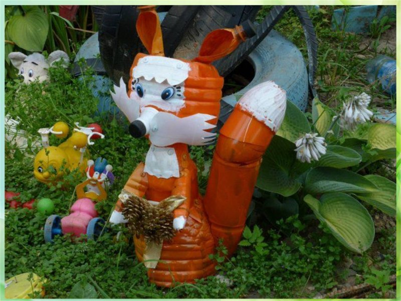Подери из пластиковых бутылок