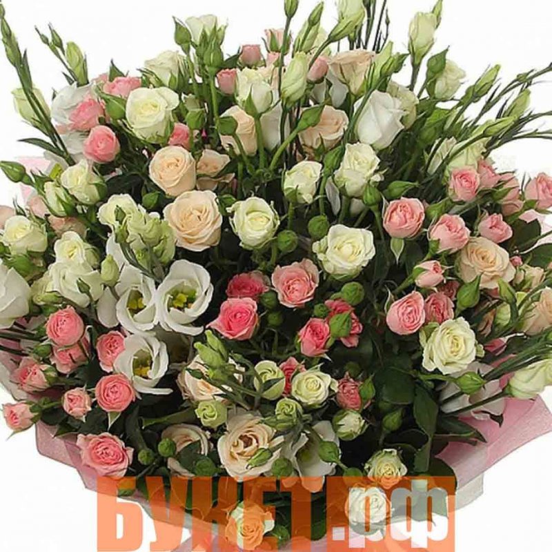 Букет из кустовых цветов