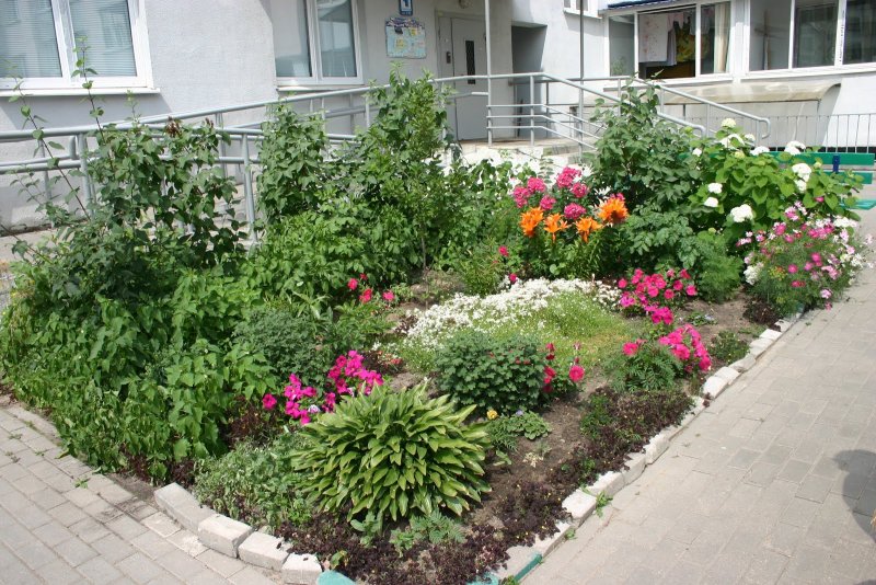 Украсить палисадник