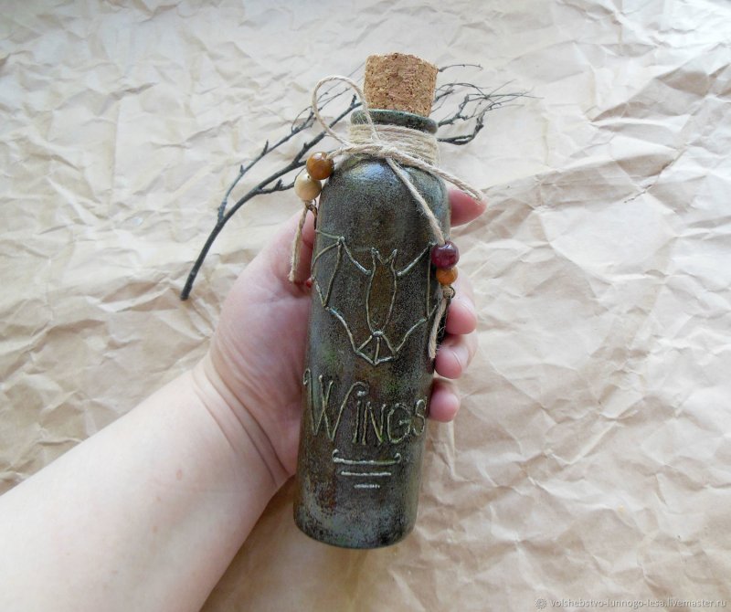 Бутылка декор магия э