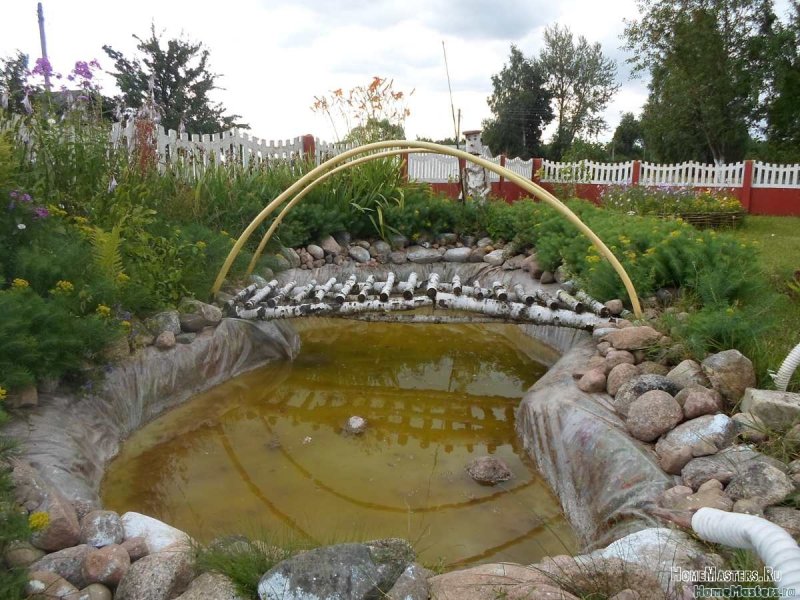 Пруды 280 л. на дачном участке