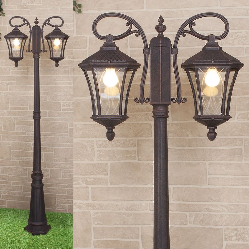Уличный столб Arte Lamp Amsterdam a1523pa-1bn