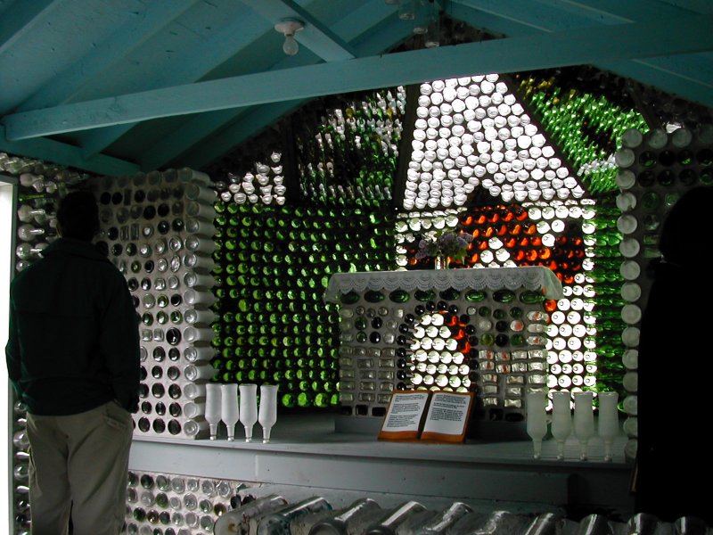 Дом из бутылок Ирландия