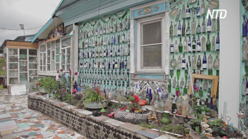 Дом из бутылок Волгоградская область