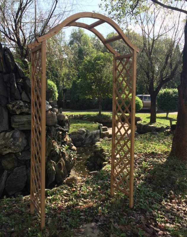 Китайские арки из дерева