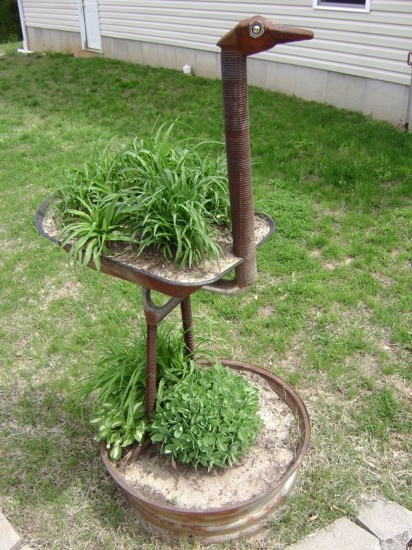 Домик из бутылки
