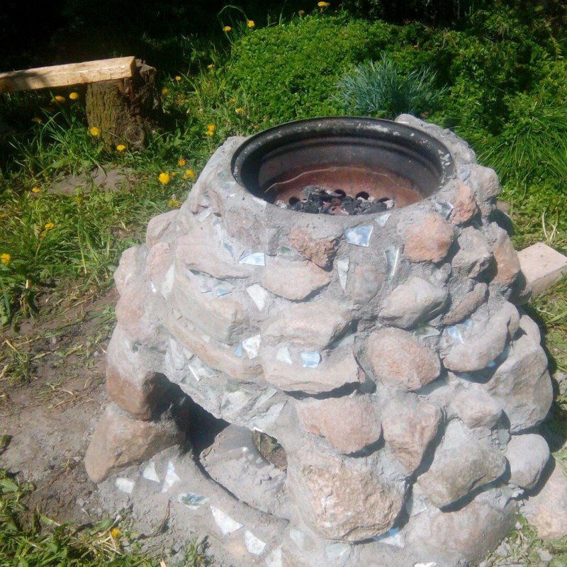Мельница из камня