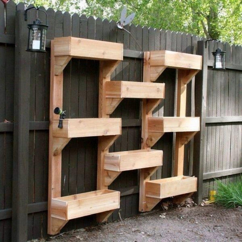 Скамейка из блоков