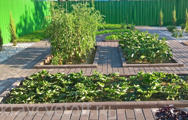 Дорожки для грядок