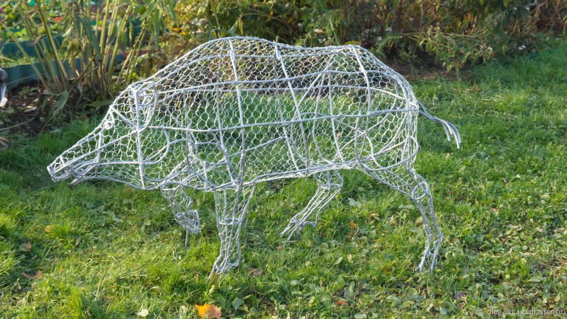 Садовые скульптуры животных