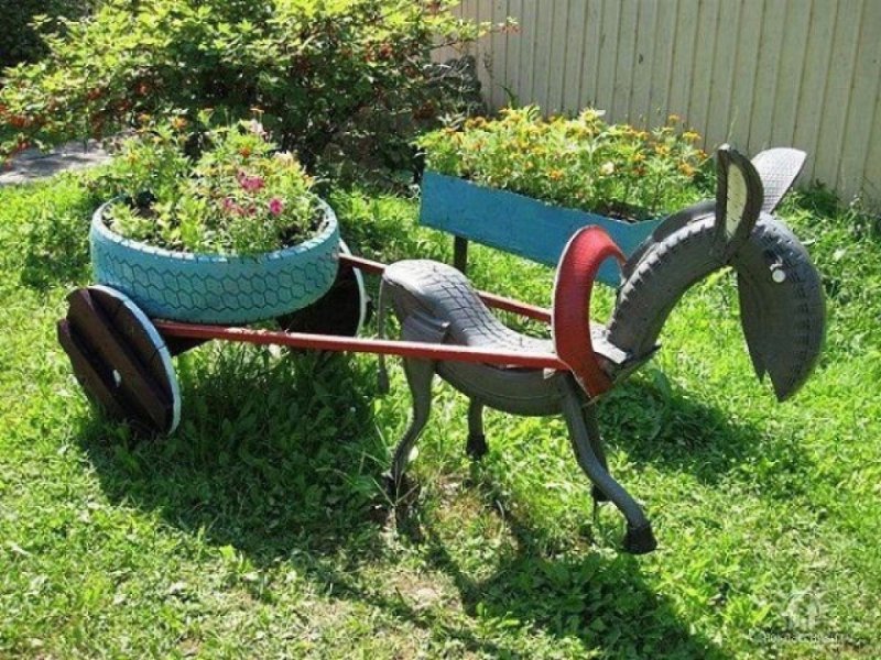 Самоделки из автопокрышек