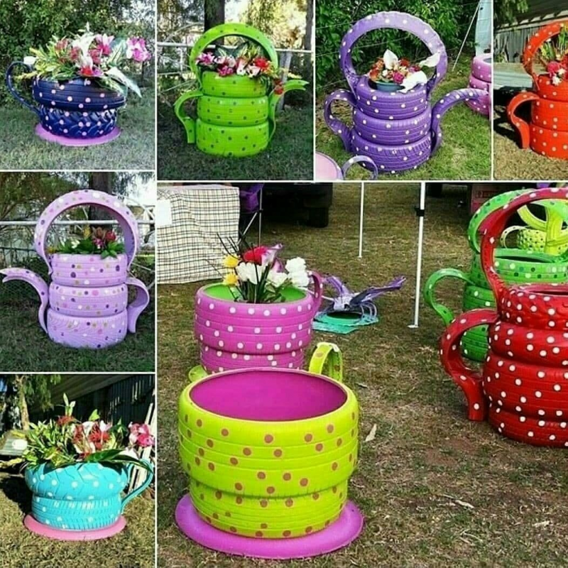 Чайник из колес