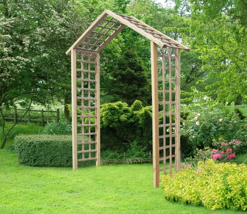 Красивые арки из металла
