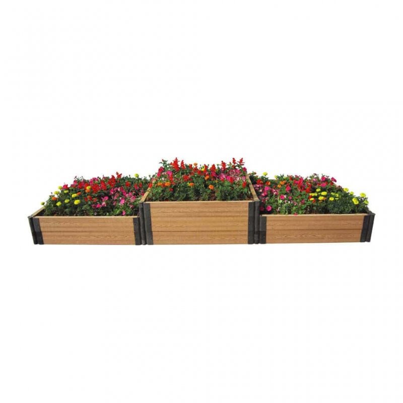Грядки из ДПК 150х25х3000