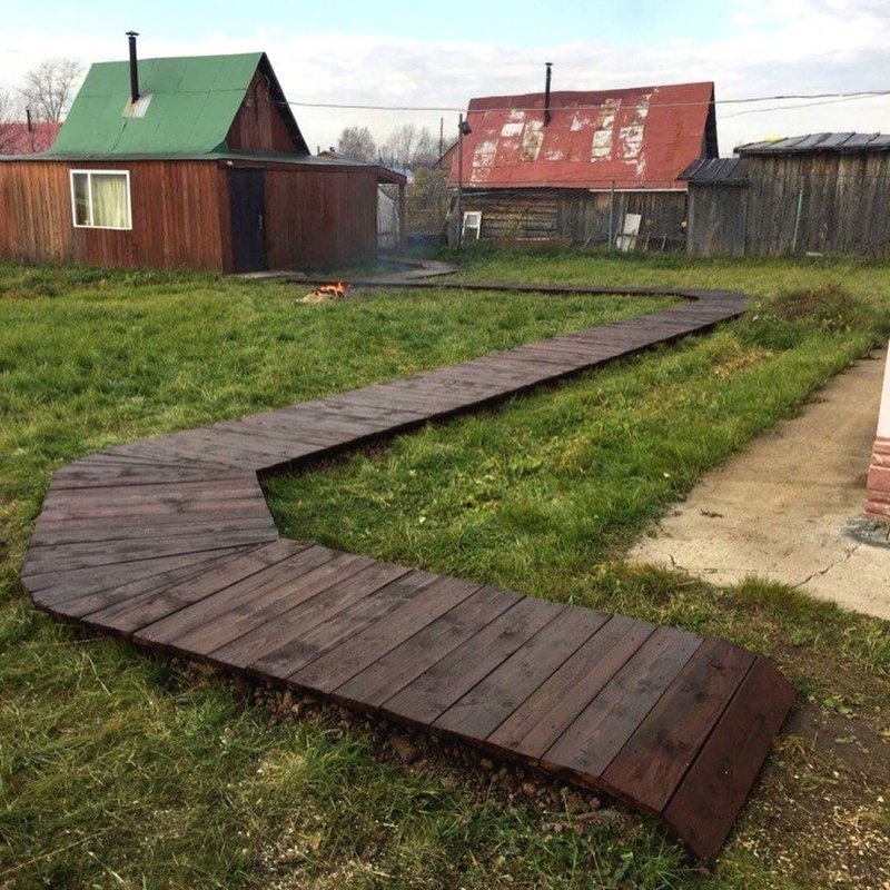 Деревянные дорожки