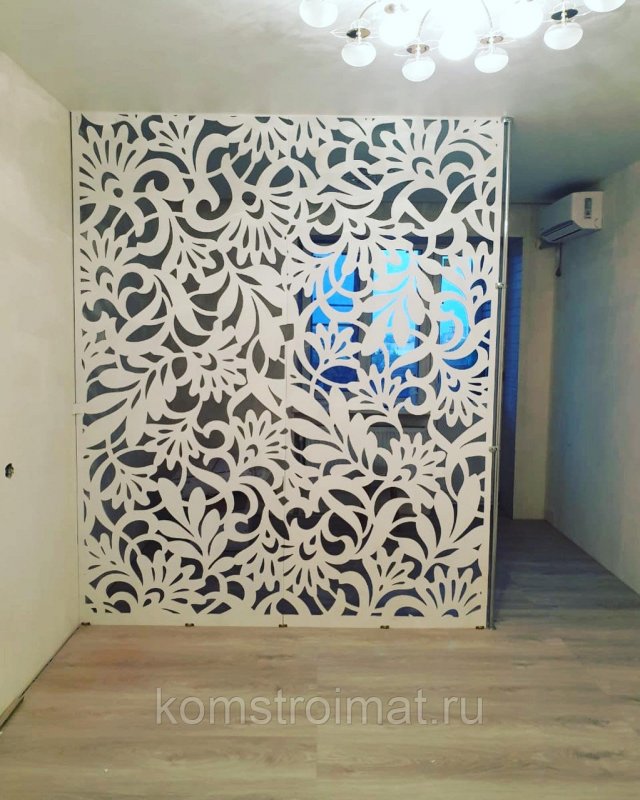 Резные панели в интерьере