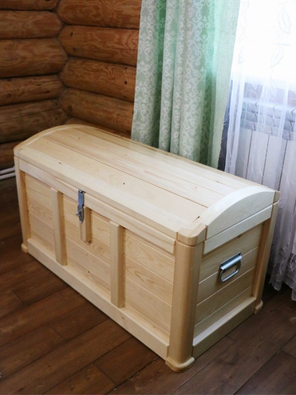 Сундук СН-30, дерево, 61х32х30 см