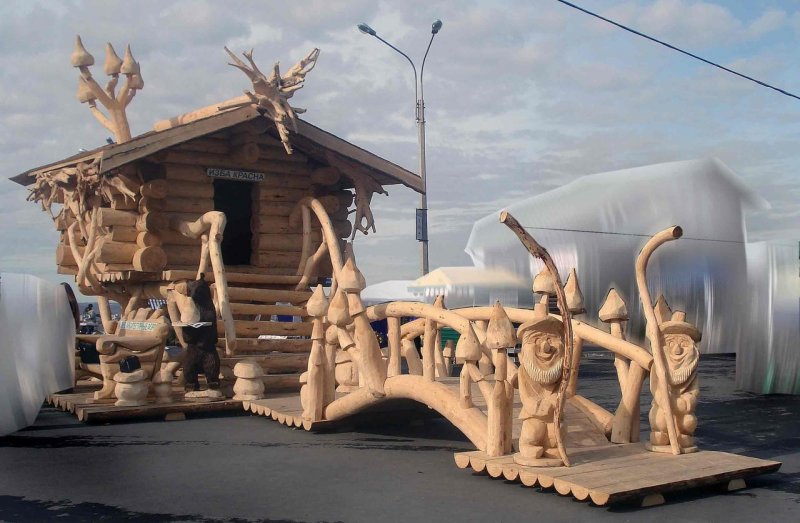 Сказочная мастерская изделия из дерева