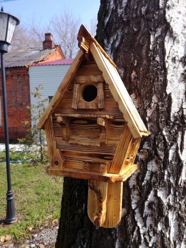 Скворечник Bird стандарт 23х20х35см