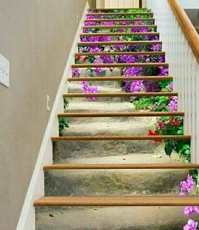 Расписные ступеньки
