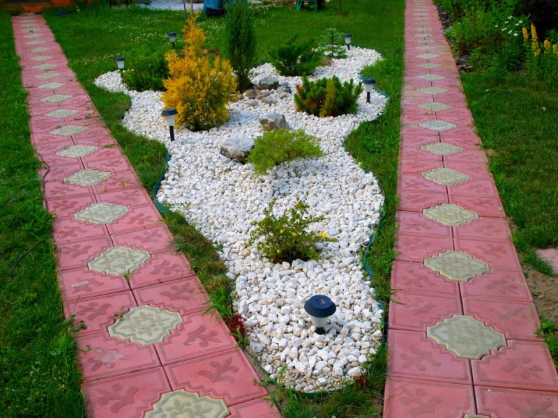 Красивые садовые дорожки
