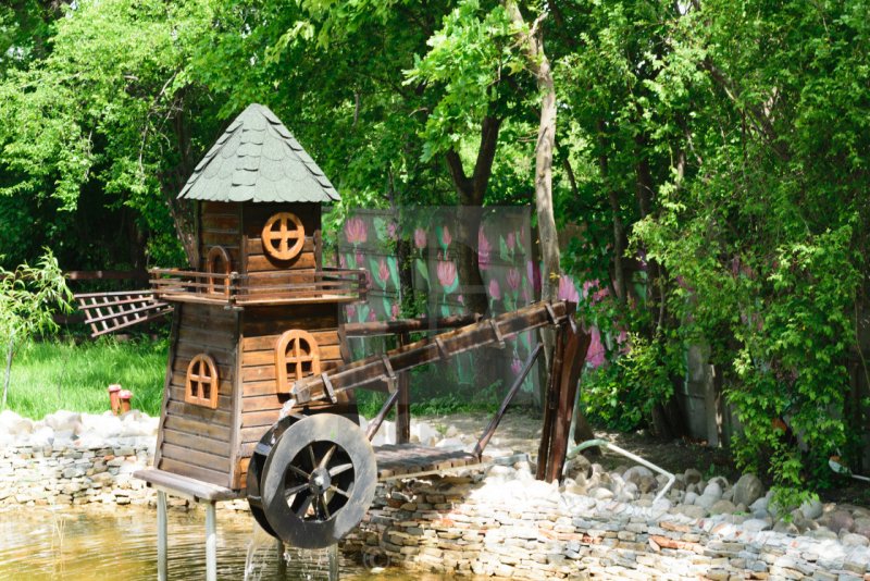 Waterwheel Gristmill