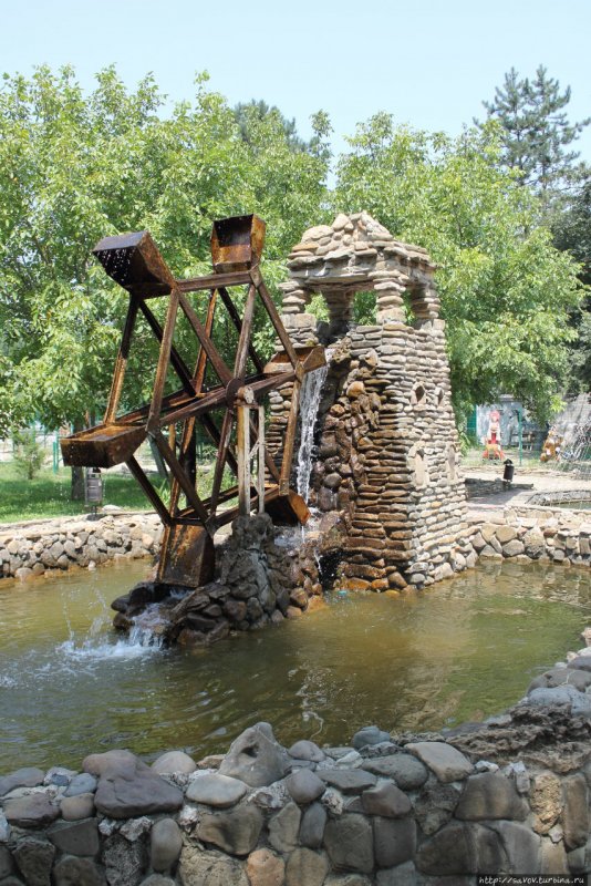 Мельница водяная подъем