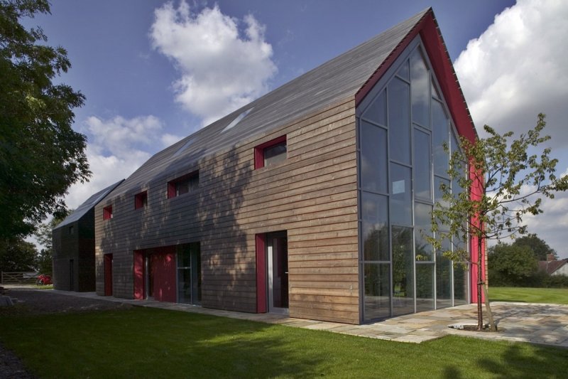 Дом в стиле Barn House