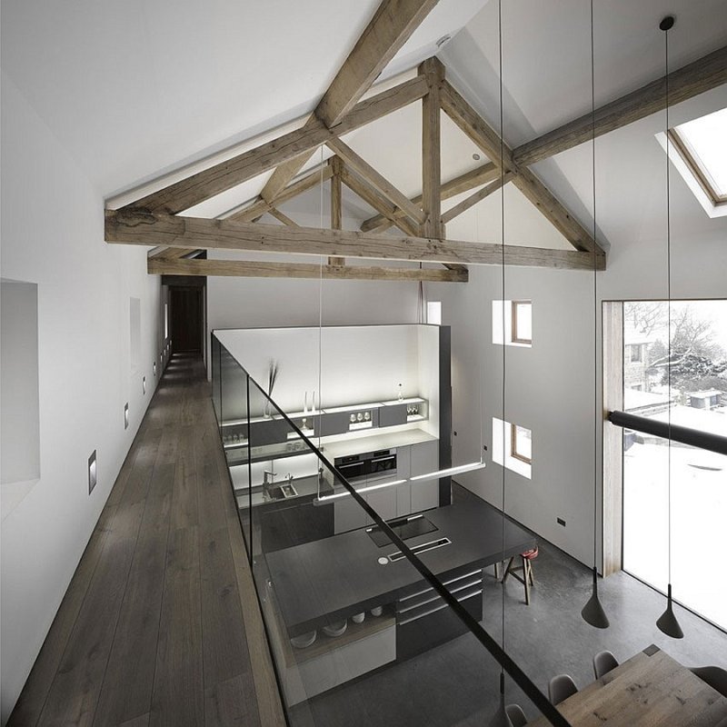 Дом-сарай Barn House интерьер