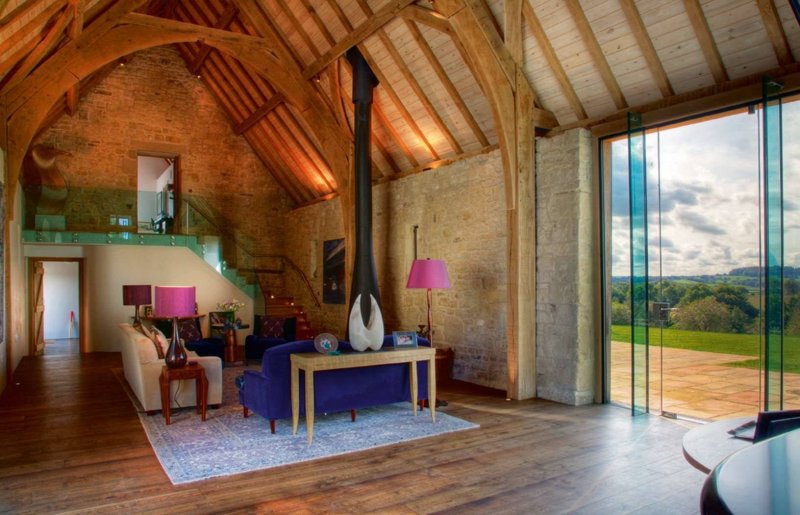 Barn House стиль интерьер