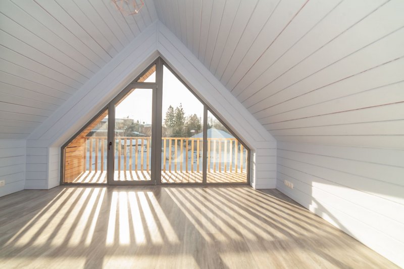 Дом-сарай Barn House внутри