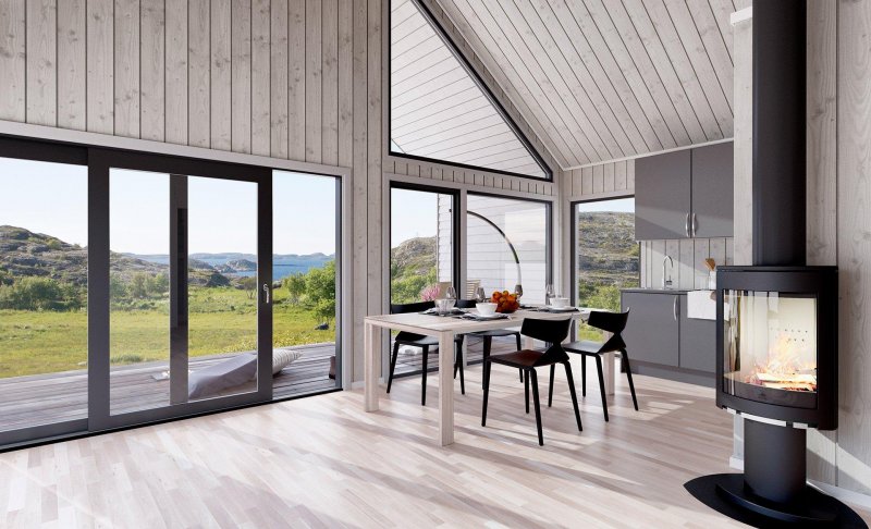 Tiny House с печкой