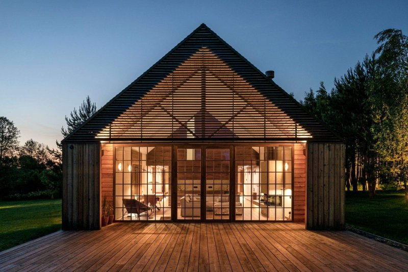 Фанера из лиственницы в интерьере